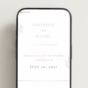 "Sunset by the Sea" - Wedding Website in Ombre by lulu and isabelle - Mobile Layout