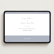 "Close to my Heart" - Wedding Website in Twilight Whisper by Design Lotus - Desktop Design