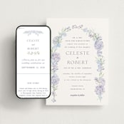 "Hydrangea" - Wedding Website in Toscana by Claudia Orengo - Match Your Stationery