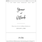 "blithe" - Wedding Website in Charcoal by Design Lotus - Guest Management