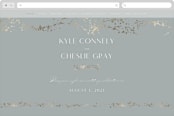 "love drops" - Wedding Website in Pale by Phrosné Barwood - Desktop Design