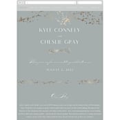 "love drops" - Wedding Website in Pale by Phrosné Barwood - Mobile Layout