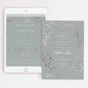 "love drops" - Wedding Website in Pale by Phrosné Barwood - Match Your Stationery