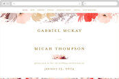 "autumn fest" - Wedding Website in Autumn by Phrosné Barwood - Desktop Design
