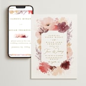 "autumn fest" - Wedding Website in Autumn by Phrosné Barwood - Match Your Stationery