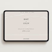"Kumamoto" - Wedding Website in Pearl by Ani Somi - Desktop Design