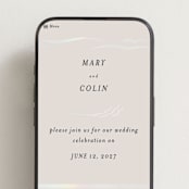 "Kumamoto" - Wedding Website in Pearl by Ani Somi - Mobile Layout