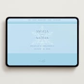 "Disney's Frozen True Love" - Wedding Website in Frozen by Lori Wemple - Desktop Design