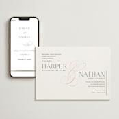 "Fantasia" - Wedding Website in Sugar by Jessica Williams - Match Your Stationery