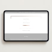 "Bellino" - Wedding Website in Snow by AK Graphics - Desktop Design
