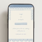 "Florence" - Wedding Website in Sky by Kelly Watkins - Mobile Layout