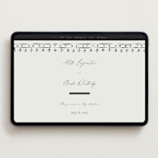"Ornate sketched frame" - Wedding Website in Latte by Jackie Crawford - Desktop Design