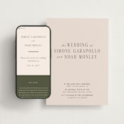 "Fero" - Wedding Website in Blush by Pati Cascino - Match Your Stationery