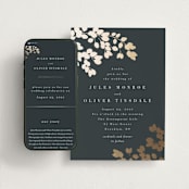 "Loire" - Wedding Website in Deep Sea by Kristie Kern - Match Your Stationery