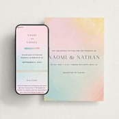 "marshmallow" - Wedding Website in Sunrise by Petra Kern - Match Your Stationery