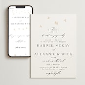 "Soar" - Wedding Website in Cream by Phrosné Barwood - Match Your Stationery