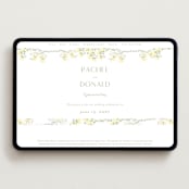 "butter blossoms" - Wedding Website in Sun by Phrosné Barwood - Desktop Design