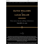 "love love love" - Wedding Website in Onyx by Robert and Stella - Mobile Layout