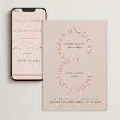 "ampersand names" - Wedding Website in Carrot by Lori Wemple - Match Your Stationery