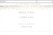 "glitter arch" - Wedding Website in Champagne by Design Lotus - Desktop Design