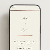 "together" - Wedding Website in Cream Puff by Pixel and Hank - Mobile Layout