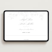 "Garden" - Wedding Website in Garden by Leah Bisch - Desktop Design