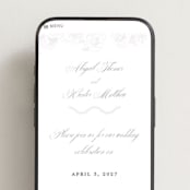 "Garden" - Wedding Website in Garden by Leah Bisch - Mobile Layout