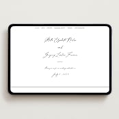 "Ever classic" - Wedding Website in Ever Classic by Design Lotus - Desktop Design