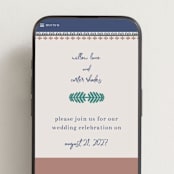 "Vase" - Wedding Website in Neptune by Kelly Watkins - Mobile Layout