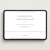 "Countryside" - Wedding Website in Emerald by Petra Kern - Desktop Design