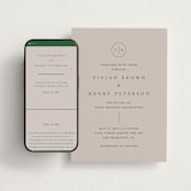 "wellness" - Wedding Website in Vineyard by Sumak Studio - Match Your Stationery