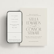 "Unity" - Wedding Website in Porcelain by Jennifer Postorino - Match Your Stationery