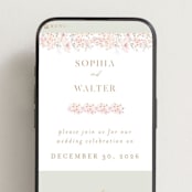 "kosmos" - Wedding Website in Cotton Candy by Phrosné Barwood - Mobile Layout