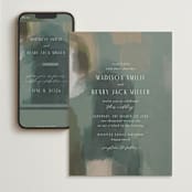 "Verdant" - Wedding Website in Moss by Nicoletta Savod - Match Your Stationery