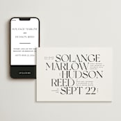 "Carino" - Wedding Website in Brise by Pati Cascino - Match Your Stationery
