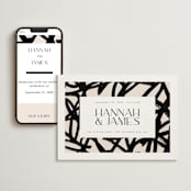 "West Side" - Wedding Website in Slate by Hudson meet Rose - Match Your Stationery