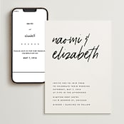 "Allure" - Wedding Website in Cloud by JoAnn Jinks - Match Your Stationery