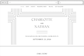 "contemporary photo" - Wedding Website in Cloud by Erin Deegan - Desktop Design