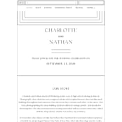 "contemporary photo" - Wedding Website in Cloud by Erin Deegan - Mobile Layout