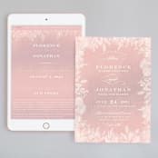 "Summer Bliss" - Wedding Website in Blush by Grace Kreinbrink - Match Your Stationery