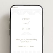 "Framed Elegance" - Wedding Website in Framed Elegance by Creo Study - Mobile Layout