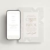 "Framed Elegance" - Wedding Website in Framed Elegance by Creo Study - Match Your Stationery