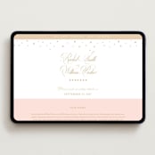 "Ornate Frame" - Wedding Website in Faux Gold by Mansi Verma - Desktop Design
