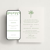 "Iconic" - Wedding Website in Pear by Creo Study - Match Your Stationery