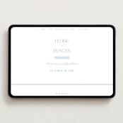 "ricciarelli" - Wedding Website in Denim by chocomocacino - Desktop Design