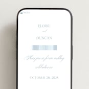 "ricciarelli" - Wedding Website in Denim by chocomocacino - Mobile Layout