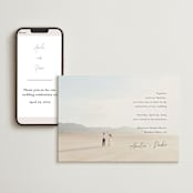 "Handwritten" - Wedding Website in Obsidian by Jennifer Postorino - Match Your Stationery