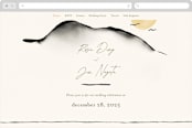"ataraxia" - Wedding Website in Ivory by Anastasia Makarova - Desktop Design