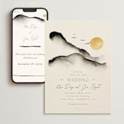 "ataraxia" - Wedding Website in Ivory by Anastasia Makarova - Match Your Stationery