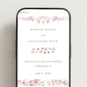 "meadow cross" - Wedding Website in Spring by Phrosné Barwood - Mobile Layout